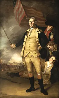 General Prints: George Washington at the Battle of Princeton