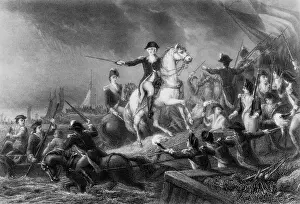 Directing Prints: George Washington Directing Troops