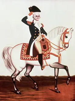 General Prints: George Washington on His Horse