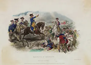 Patriot Prints: George Washington and His Men During Monmouth Battle