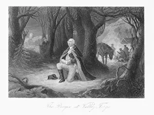 Lac0109 Prints: George Washington Praying