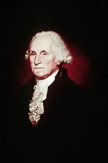 Cravat Prints: George Washington by Rembrandt Peale