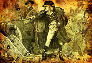 George Washington at the siege of Yorktown
