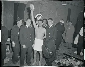 George Welsh Raising His Arm