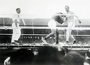Ring Prints: Georges Carpentier and Battling Siki Fight