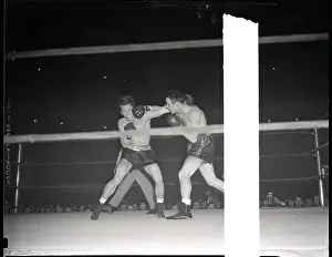 Punching Prints: Georgie Abrams Punching Tony Zale