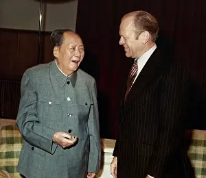 Gerald Ford Meeting Mao Tse-tung