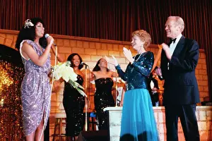 Gerald Ford and Wife with Donna Summer at Disco Dinner Benefit