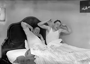 Tiredness Prints: Gerard Debaets and Alfred Letournier Waking Up
