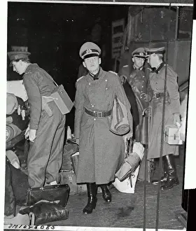 Gerd Von Rundstedt Carrying Luggage