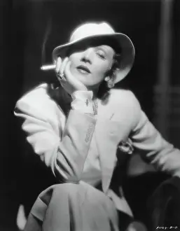 Cuff Link Prints: German Actress Marlene Dietrich