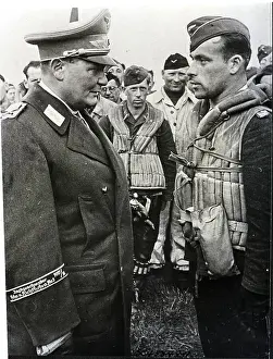 Raid Prints: German Air Force Squadron Leader with Luftwaffe Chief