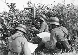 Attacking Prints: German Artillerymen In World War I