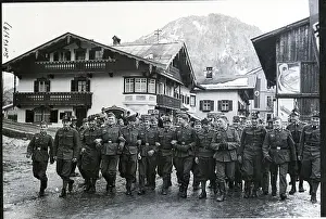 German And Austrian Troops Fraternize