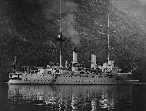 I War Prints: German Battleship