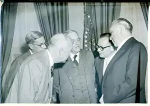 Conant Prints: US and German Delegates Meeting Together