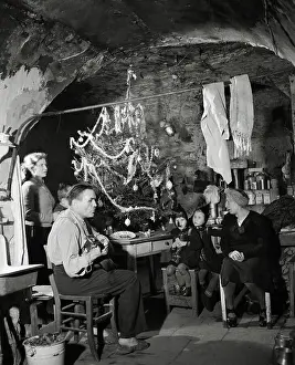 German Family at Christmas