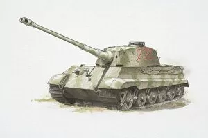 Images Dated 7th June 2006: German King Tiger tank