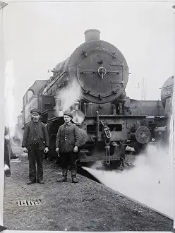 Alliance Prints: German Locomotives Turned Over To Allies