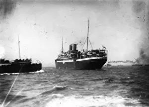 Transport H Prints: German Merchant Ship