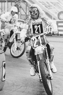 Carnival Prints: German motocross racer Helmut Bauer