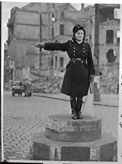 Dresden Prints: German Policewoman