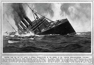 Sinking Prints: German Propaganda Justifying Lusitania