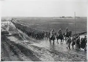 German Rifle Company Marching