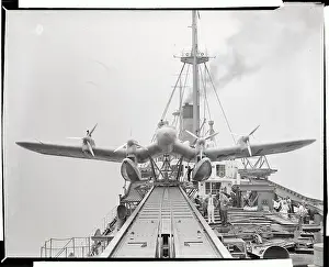 Lufthansa Prints: German Seaplane Poised for Take-Off 1937