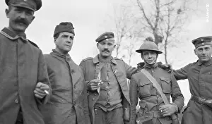 Armistice Prints: German Soldiers Greeting Us Soldier