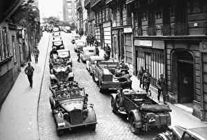 Montmartre Prints: German Soldiers In Paris, France