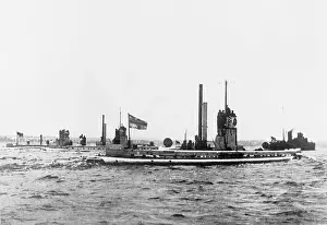 Ominous Prints: German Submarine Flotilla