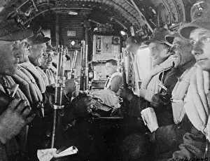 German Troops in Plane