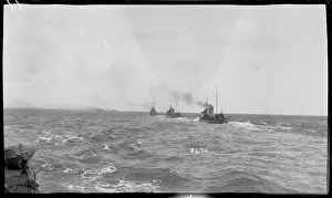 Strategy Prints: German Vessels Offshore in North Sea
