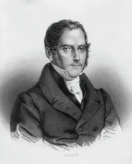 German Violin Virtuoso Spohr, Headshould