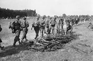 Germans Surrendering To American Troops