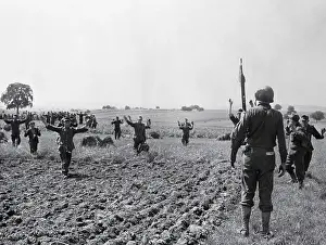 Germans Surrendering to Sergeant Dows