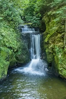 Images Dated 8th September 2012: Geroldsauer Wasserfall waterfall, Schwarzwald, Baden-Baden, Baden-Wurttemberg, Germany