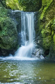 Images Dated 8th September 2012: Geroldsauer Wasserfall waterfall, Schwarzwald, Baden-Baden, Baden-Wurttemberg, Germany