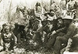 Geronimo Meeting with General Crook