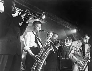 Gerry Mulligan in Scene from I Want to Live