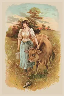 Bovine Prints: Gertrude & Lill