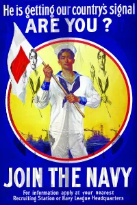 Navy Prints: He is getting our country's signal - are you? Join the Navy