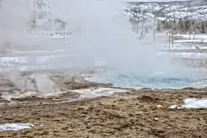 Thermophile Prints: Geyser, Yellowstone National Park