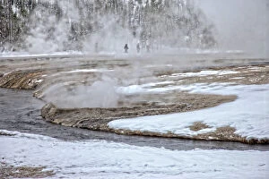 Images Dated 26th December 2010: Geyser, Yellowstone National Park