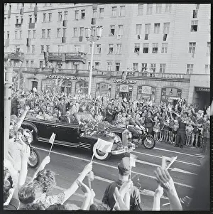 Gherman Tivo Riding in Parade