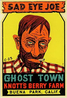 Cigarette Prints: Ghost Town, Knott's Berry Farm