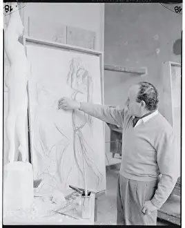 Giacomo Manzu Drawing Sketches