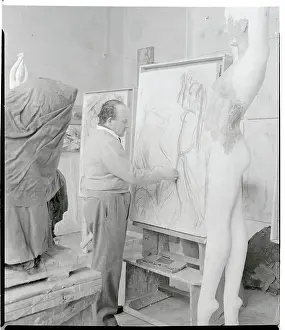 Giacomo Manzu Drawing Sketches
