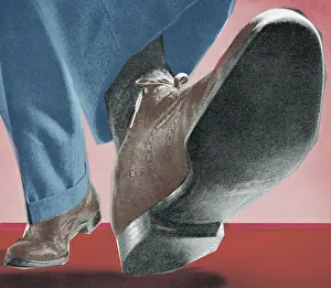 Shoe Prints: Giant Footstep